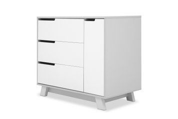 Комод Мрія-3 (90 &times; 49 &times; 77 см, біло-сірий) vr-kmd-mnttn-900-bl-sr фото