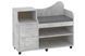 Тумба для взуття Harnex (93 &times; 38 &times; 75,5 см, бетон і сірий) ph-tmb-vz-b2-bt-sr фото