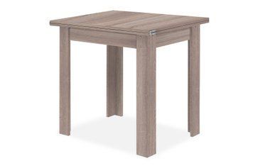 Стіл розкладний кухонний KitchenKo (трюфель, 80x60x77 см) IMI ph-st-rzk-3-trfl фото