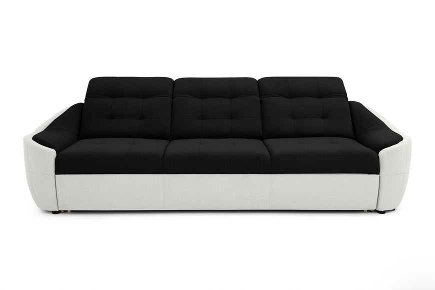 Диван Спейс (260 &times; 100 см, чорний з молочним) IMI Premium txs-ll-99-01 фото