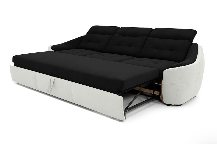 Диван Спейс (260 &times; 100 см, чорний з молочним) IMI Premium txs-ll-99-01 фото