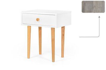Тумба приліжкова UrbanOak-4 (шварцвальд, рівні ніжки, 45х33х54 см) IMI ltmb-hg4-rn-shvr фото