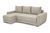 Кутовий диван Andrea (85 х 203,5 см, бежевий) IMI Premium mpr-kd-dr-bgm-33 фото