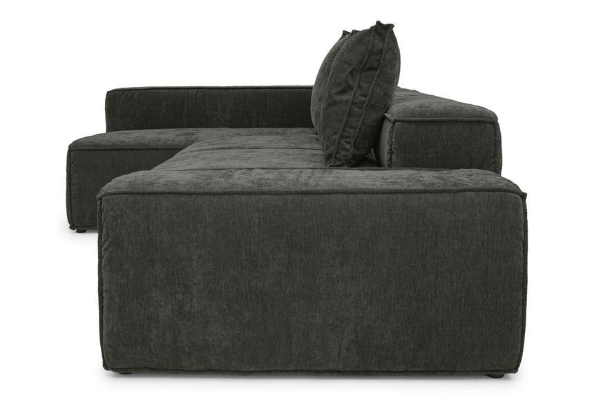 Угловой диван Abel (186 х 320 см, тёмно-серый) IMI Premium mpr-kd-bl-shrlt-98 фото