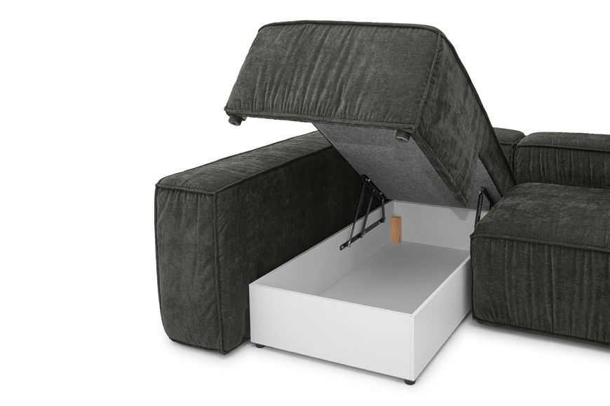 Угловой диван Abel (186 х 320 см, тёмно-серый) IMI Premium mpr-kd-bl-shrlt-98 фото