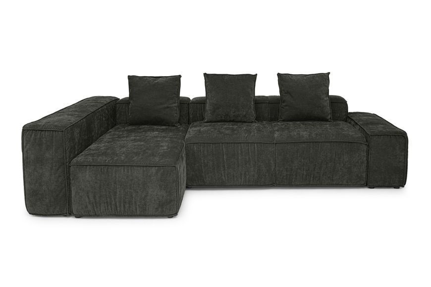 Угловой диван Abel (186 х 320 см, тёмно-серый) IMI Premium mpr-kd-bl-shrlt-98 фото