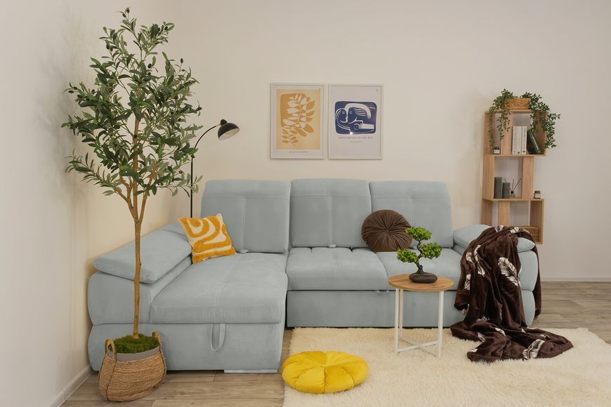 Кутовий диван Денвер 2 (285 &times; 195 см, сірий) IMI Premium kdnv2-pl-14-l фото