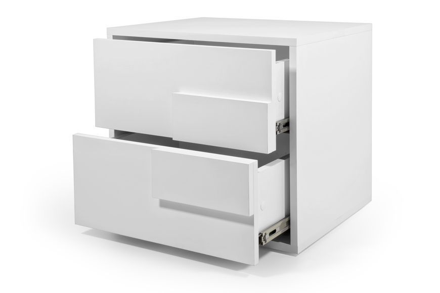 Тумба приліжкова BedsideGlow (німфея альба, 50x40x45 см) IMI ltmb-brs-nmf-lb фото