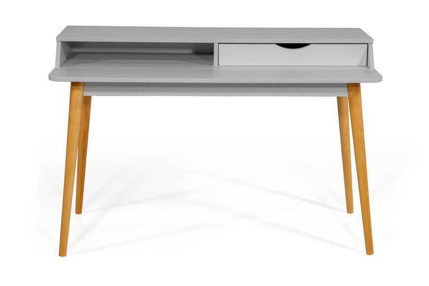 Стіл письмовий ContempoDesk-3 (сіра мишка, 120х53х82 см) IMI lstl-skn3-sr-stp фото