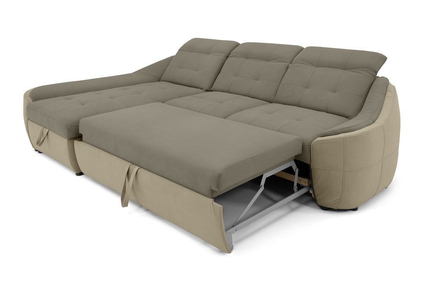 Кутовий диван Спейс АМ (270 &times; 180 см, бежевий з нюдовим) IMI Premium kspsAM-ll-09-06 фото
