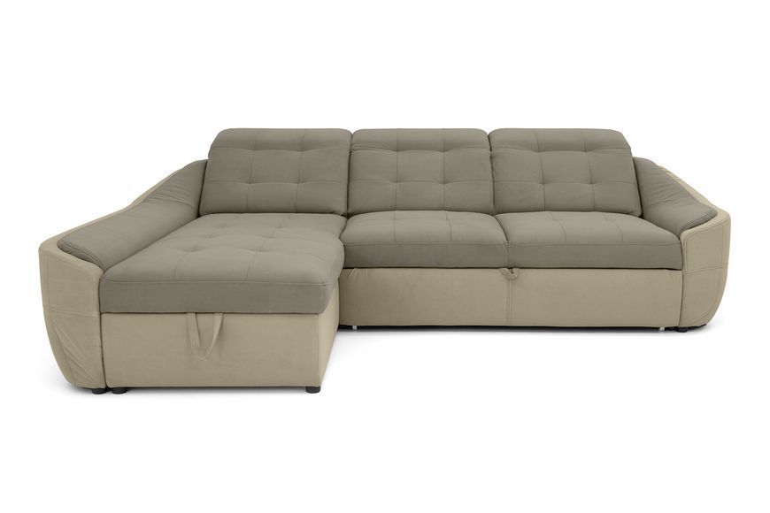 Кутовий диван Спейс АМ (270 &times; 180 см, бежевий з нюдовим) IMI Premium kspsAM-ll-09-06 фото