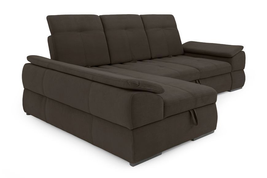 Угловой диван Денвер 2 (285 &times; 195 см, коричневый) IMI Premium kdnv2-pl-4-l фото