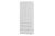 Шафа Formo-5 (білий, 80х54х207 см) ph-shf-sh2-bl фото