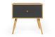 Тумба приліжкова UrbanOak-4 (дуб аппалачі і антрацит, 50x40x52 см) IMI ltmb-hg4-db-ppl-ntr фото 2