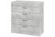 Комод Nirex-1 (80 &times; 37,6 &times; 79,5 см, бетон) ph-kmd-k4-mnk-bt фото