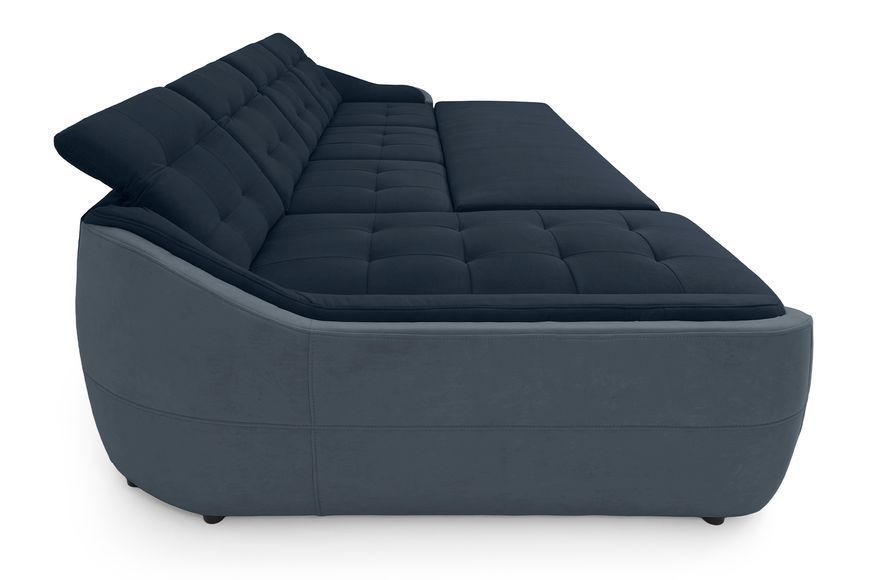 Кутовий диван Спейс АМ3 (337 &times; 187 см, синій з сизим) IMI Premium ksps-AM3-ll-88-98 фото