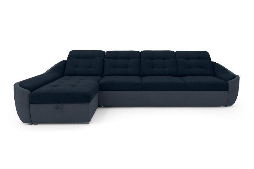 Кутовий диван Спейс АМ3 (337 &times; 187 см, синій з сизим) IMI Premium ksps-AM3-ll-88-98 фото
