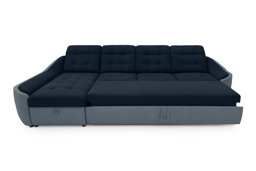 Кутовий диван Спейс АМ3 (337 &times; 187 см, синій з сизим) IMI Premium ksps-AM3-ll-88-98 фото