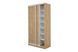 Шафа-купе Міраж-2 (120 &times; 45 &times; 240 см, дуб аппалачі) m-shk-mr-2-45-db-ppl фото 4