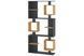 Полка Dorven (90 &times; 25 &times; 178,5 см, антрацит и тахо) ph-plc-17a-ntrc-th фото