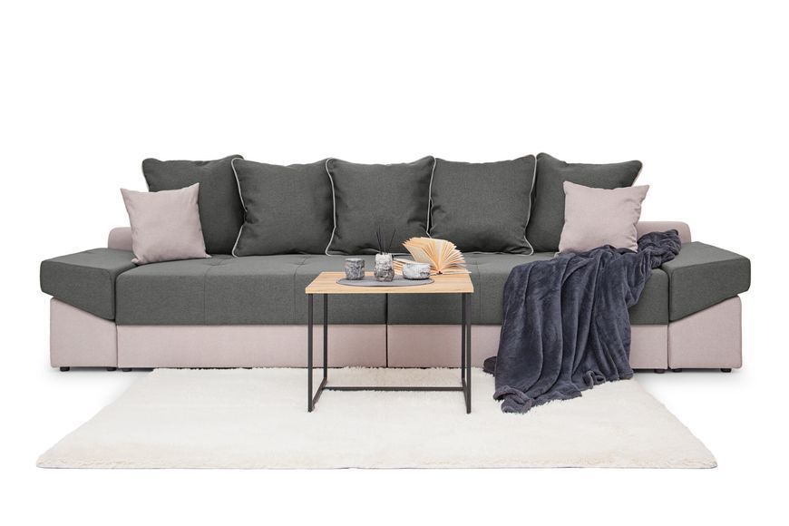 Диван Grande (114 &times; 308 см, сірий з бежевим) IMI Premium mpr-d-grnd-bgm-35-33 фото