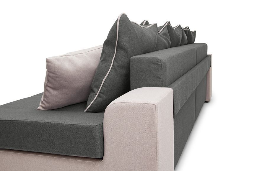 Диван Grande (114 &times; 308 см, сірий з бежевим) IMI Premium mpr-d-grnd-bgm-35-33 фото
