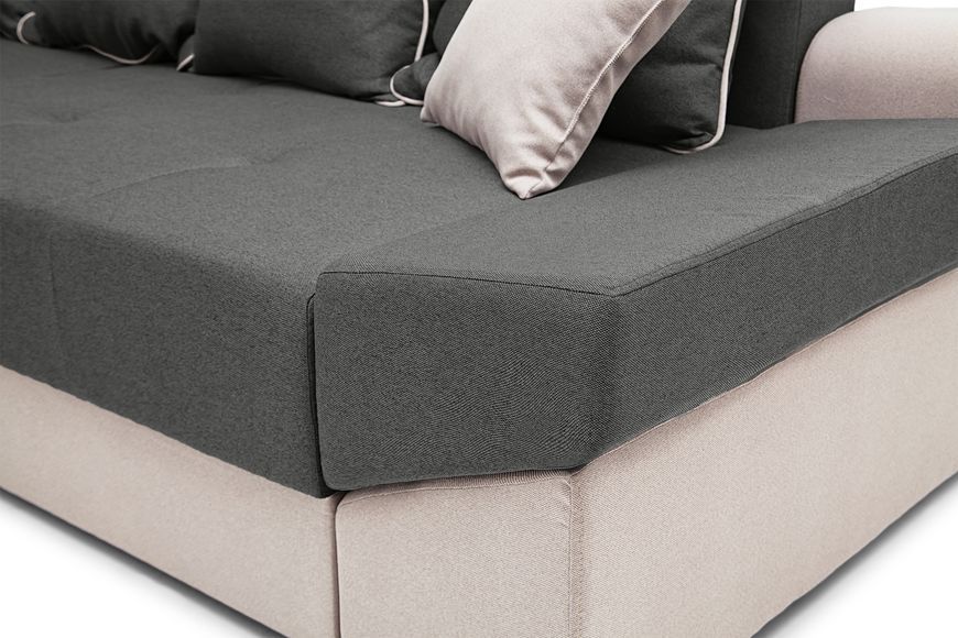 Диван Grande (114 &times; 308 см, сірий з бежевим) IMI Premium mpr-d-grnd-bgm-35-33 фото