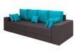 Диван Turio (123 &times; 298 см, коричневий з блакитним) IMI Premium mpr-d-tr-bgm-11-16 фото