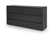 Комод SleekLine-3 6ШУХ (антрацит, 160x43x80 см) IMI lkmd-nrd3-ntr фото